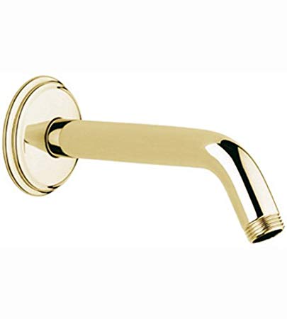 Grohe 27 012 R00 Geneva Shower Arm and Flange, Infinity Polished Brass