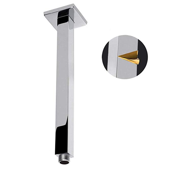 High qaulity Brass Shower Arm ceiling Mounted Square ceiling arm 30cm