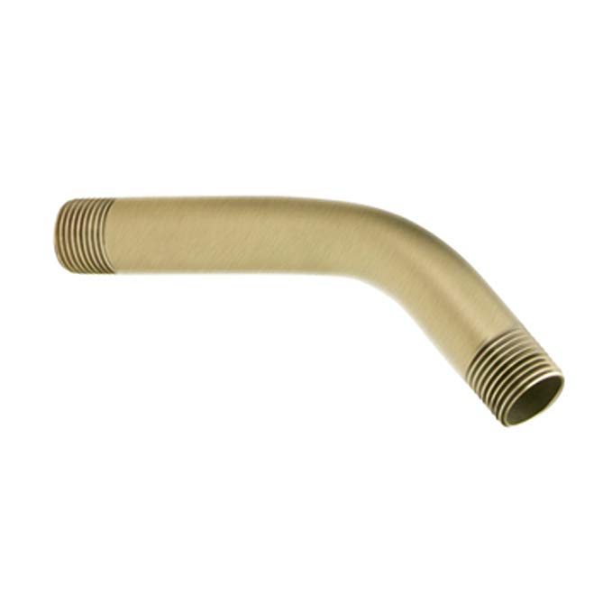 Moen 10154BB 6-Inch Shower Arm with 1/2-Inch IPS Connections, Brushed Bronze