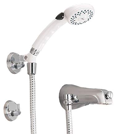 Alsons 410SPBPK AddAShower Personal Shower Unit, White/Chrome