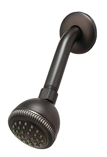 Shower Arm and Head, Oil Rubbed Bronze Finish - By Plumb USA