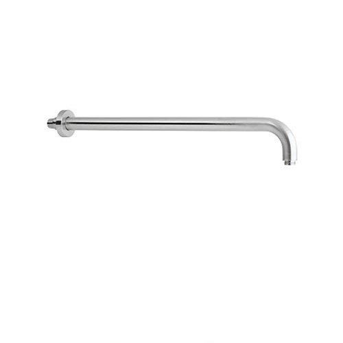 Rohl 1455/20APC 20-Inch Brass 1-Inch Diameter 1/2-Inch Male by 1/2-Inch Male Npt Michael Berman Wall Mounted Shower Arm, Polished Chrome