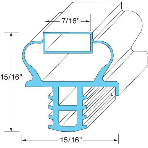 Delfield 1702474 Gasket Door 25-3/8