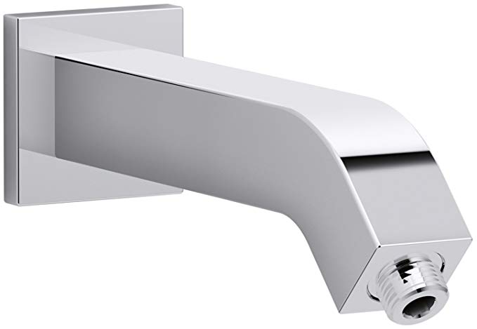 KOHLER K-99690-CP Loure Shower Arm and Flange, Polished Chrome